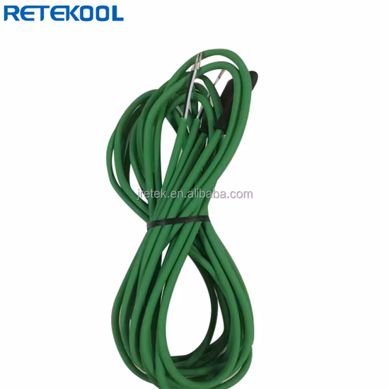 Sensor de termistor Ntc de casa tubular reta de metal ou plástico para HVAC